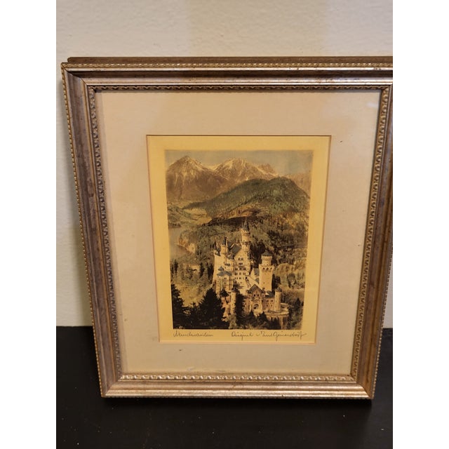 Found at an estate sale, this appears to be a rendering by German artist Ernst Geissendorfer depicting the actual...