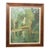 20th Century French Green Forrest Painting For Sale