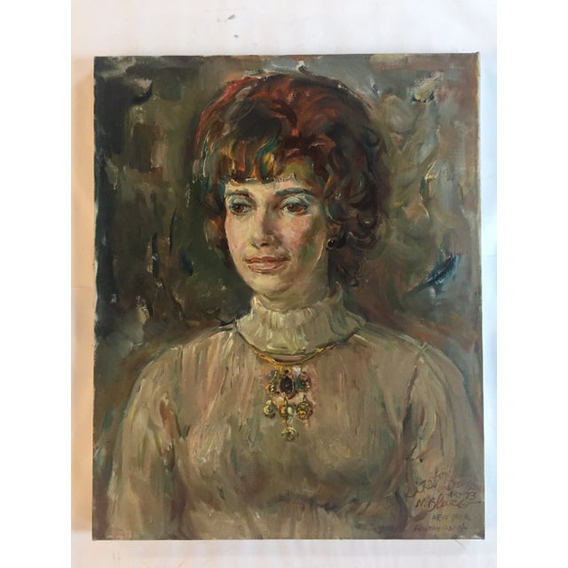 Original painting on stretched canvas 16 x 20 unframed Signed & inscribed lower right.