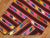 Vintage Bright Hand-Knotted Kilim - 2'10" x 5'10" For Sale - Image 4 of 8