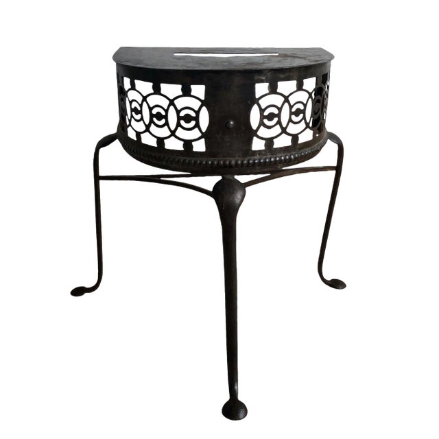 19th Century English Steel Footman For Sale