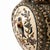 Gold Austrian Majolica Vases with Birds by Gerbing & Stephan, 1885, Set of 2 For Sale - Image 8 of 13