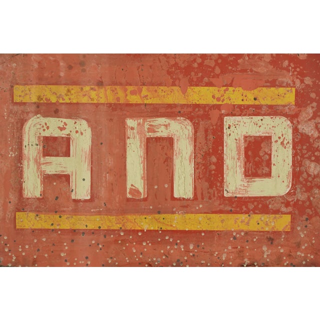 Reclaimed Modern Economy Shop Marty Supreme Movie Prop Sign For Sale - Image 6 of 11