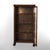Arts & Crafts Oak Single Door Clawfoot Bookcase With Reeded Columns C1920 For Sale - Image 10 of 11