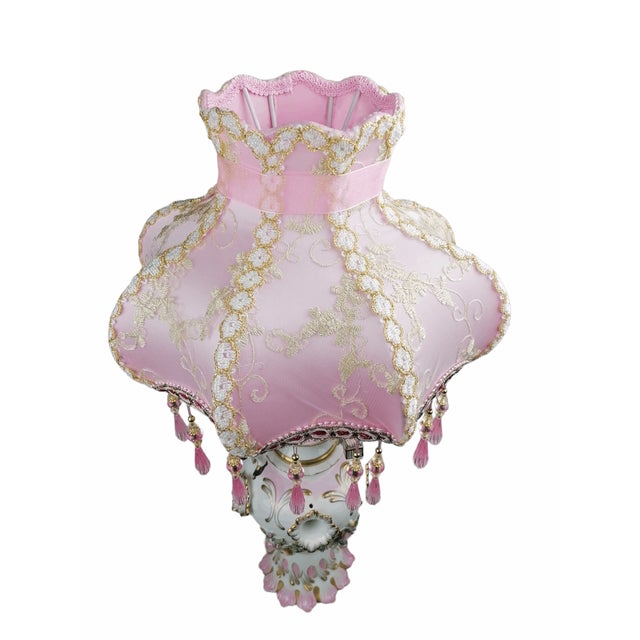 Ceramic Table Lamp from Meissen, 1800s For Sale - Image 6 of 14