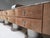 Italian Sculptural Three-Piece Sideboard in Suede and Breccia Marble, 1970s For Sale - Image 6 of 12