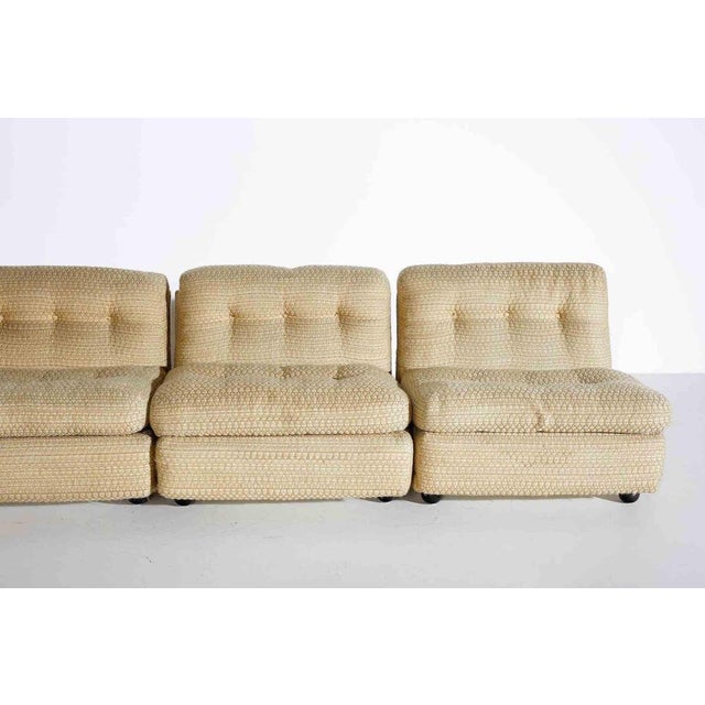1970s Amanta Armchairs by Mario Bellini for C&B Italia, Italy, 1973, Set of 9 For Sale - Image 5 of 9