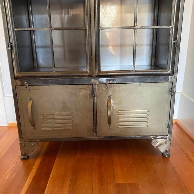 1950s Metal Pharmacy Chairish