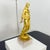 1910s Art Nouveau Sculpture Judith in Gilt Bronze by E. Tell, Austria, 1910 For Sale - Image 5 of 18