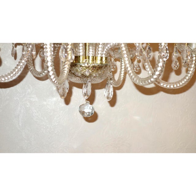 Due to the risk of breakage, the chandeliers are being completely dismantled. I have official proof of authenticity such...