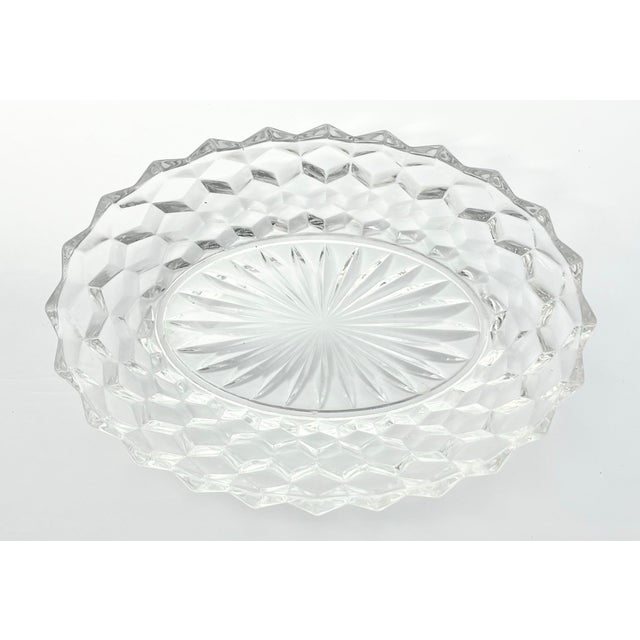 Glass 1960s Fostoria “American” Glass Dinnerware Serving Hostess Set - 6 pcs For Sale - Image 7 of 12