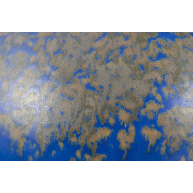 1930s Large Ceramic Vase with Two Handles from Villeroy & Boch, Luxembourg, 1930s For Sale - Image 5 of 10