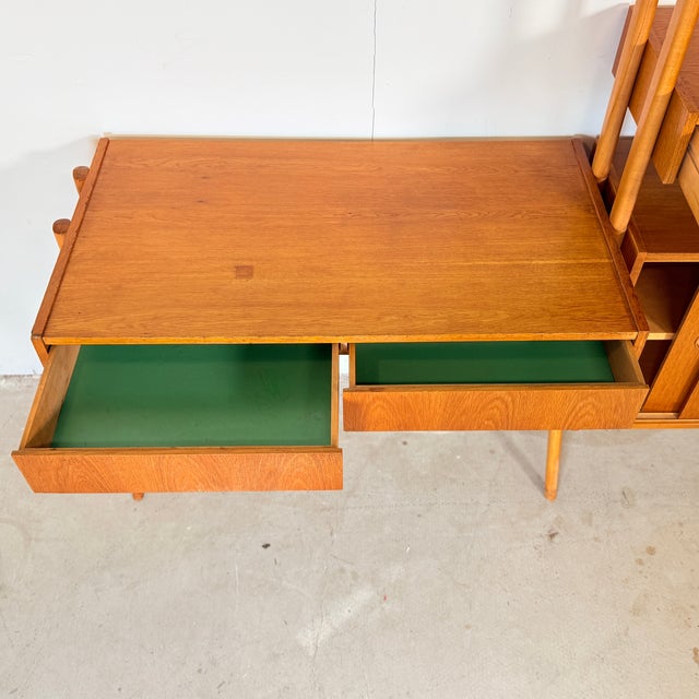 Modular Vintage Wall Unit with Desk by František Jirák for Tatra, 1960s For Sale - Image 9 of 16