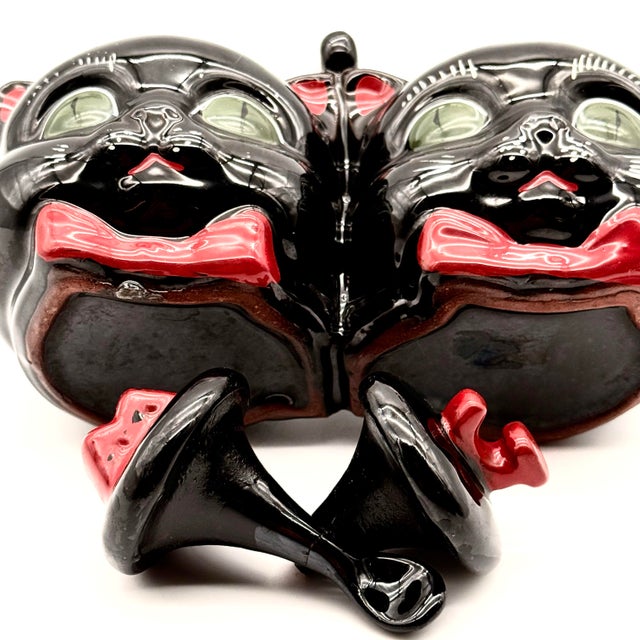 Rare Vintage Black Cat Jam and Marmalade Porcelain Serving Dish For Sale In Portland, ME - Image 6 of 12