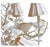 Boho Chic Wrought Iron Tree Branch Chandelier C. 1960-1970 For Sale - Image 3 of 5