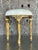 Vintage Regency Patinated Low Stool For Sale - Image 4 of 9
