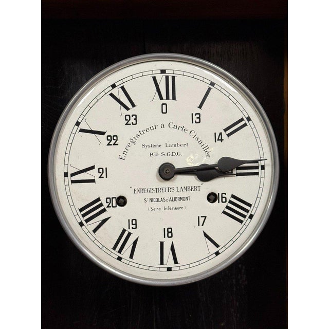 Vintage Art Deco Wall Clock, 1920 For Sale - Image 3 of 6