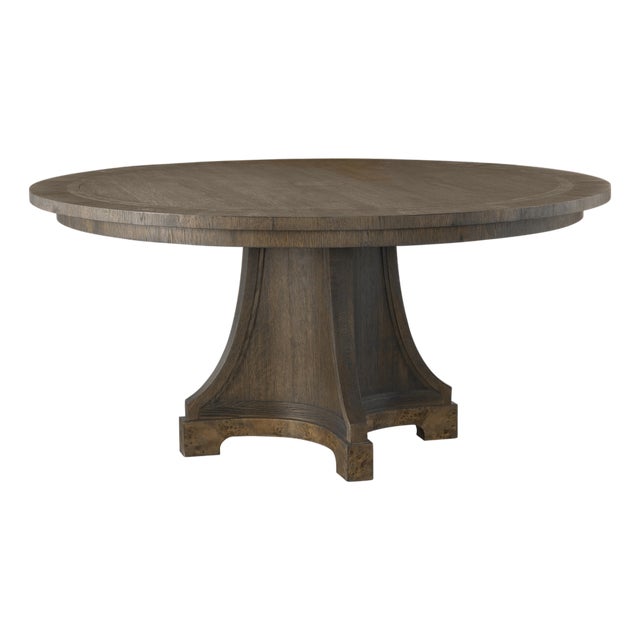 Century Furniture Monterey Round Dining Table - Dark For Sale