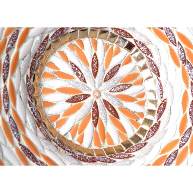 Metal Vintage Mirro Aluminum Decorative Plate For Sale - Image 7 of 10