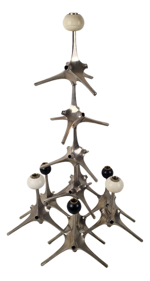 Vintage Modular Candleholder by Caesar Stoffi & Fritz Nagel, 1970s