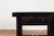 Early 20th Century Chinese Early 20th Century Black Lacquered Console Table with Two Drawers For Sale - Image 5 of 13