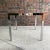 Milo Baughman Vintage Chrome Square Side Table In the Style of Milo Baughman For Sale - Image 4 of 8