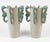 Italian Pair of Italian Glazed Ceramic Seahorse Vases For Sale - Image 3 of 6