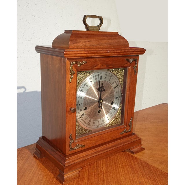 Vintage Hamilton Mantle Clock Made in West Germany Chairish