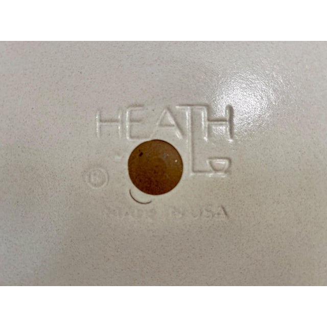 Edith Heath Vintage Heath Ceramics Sonoma Chop Plate Platter 13" Diameter For Sale - Image 4 of 4