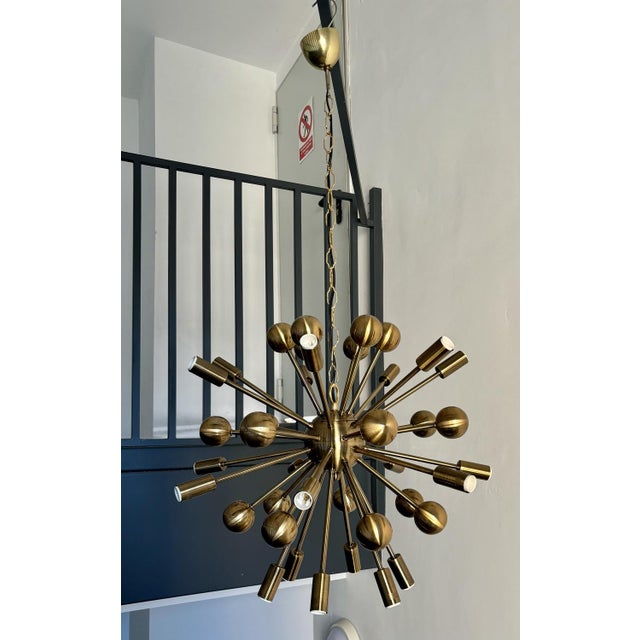 Sputnik Ceiling Lamp, 1990 For Sale - Image 10 of 17