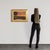 Italian painting from the first half of the 20th century. Oil artwork on pressed wooden panel depicting a landscape in...