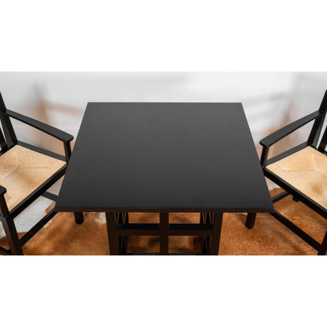 Cassina 1980s Cassina Ds2 Dining Table by Charles Rennie Mackintosh For Sale - Image 4 of 15