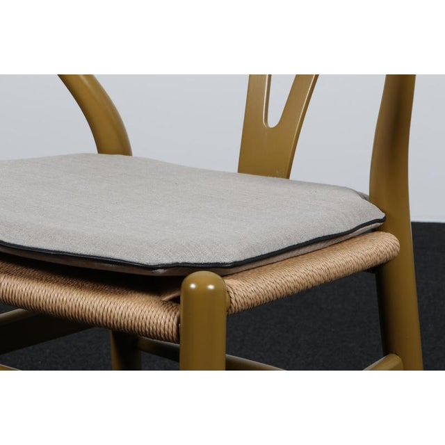 Not Yet Made - Made To Order Cushion for Wishbone Chair by Hans J. Wegner For Sale - Image 5 of 8
