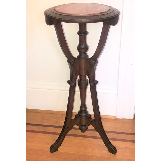 19th Century American Eastlake Victorian Plant Stand Chairish