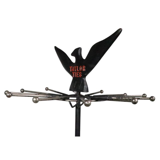 Vintage Taylor Ties Display Rack Stand For Sale In New York - Image 6 of 16