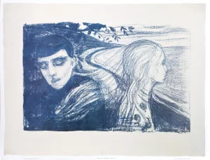 Edvard Munch, Separation Ii, Poster