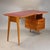 Vintage Teak Desk with Amaranth Glass, 1950s For Sale - Image 5 of 10