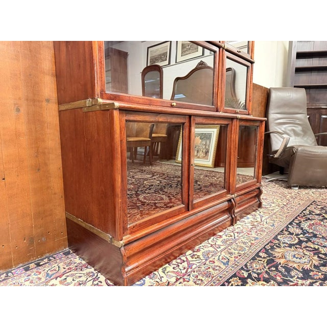 English Bookcase from Globe Wernicke For Sale - Image 9 of 18