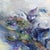 2020s Universe Is With You - Large Blue and Gold Abstract Acrylic Painting on Canvas by Ve Boisvert For Sale - Image 5 of 9