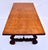 Spanish Colonial Dining Table, Hand-Carved Oak & Iron, Early 20th C. For Sale In Philadelphia - Image 6 of 18