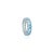 Metal Genuine 18.1 Ct Swiss Blue Topaz Full Eternity Stackable Band Size 7 For Sale - Image 7 of 12