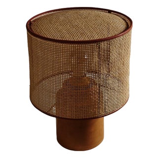 New Edition 2025 Medium Sonora Rattan Table Lamp by Nassi For Sale