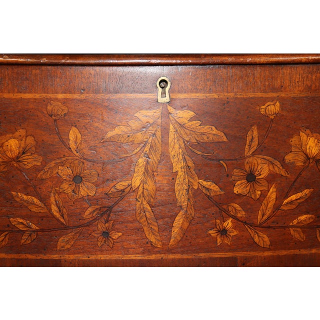 Pair of Inlaid Walnut Edwardian Style Consoles by John Richard With Parrots For Sale - Image 10 of 12