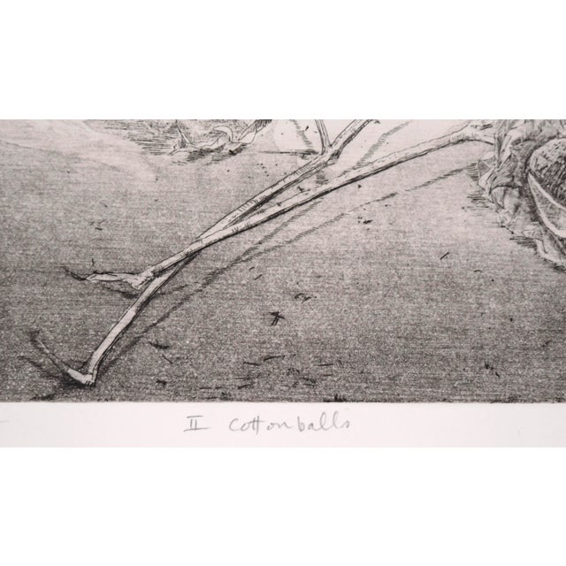 Paper "Ii Cottonballs" - Intaglio Print by Tomoya Uchida For Sale - Image 7 of 8