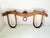 Wood 19th Century Hand Hewn Double Ox Yoke With Original Bentwood Bows & Hand Forged Iron Hardware For Sale - Image 7 of 12