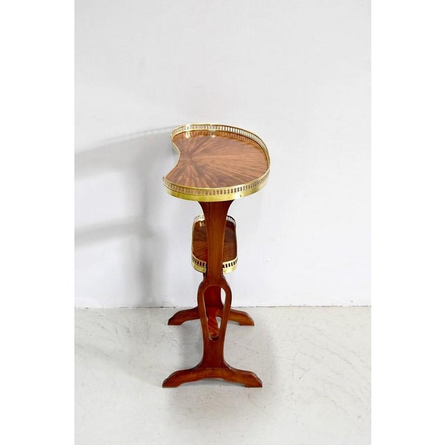Small Kidney Serving Table, 1900s For Sale - Image 3 of 15
