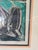 Printmaking Materials Vintage 1954 Signed Abstract Lithograph For Sale - Image 7 of 9