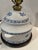 Frederick Cooper Frederick Cooper Blue & White Ceramic Vintage Table Lamp, Chicago. For Sale - Image 4 of 12