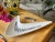 Off-white Vintage Mid-Century Modern Space Age Boomerang Serving Platter Dish for the Freeform "Poppytrail" Line by Metlox For Sale - Image 8 of 13