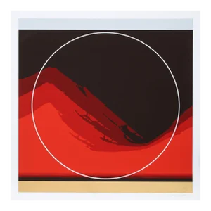 Sun Mountain, Thomas W. Benton Screen Print